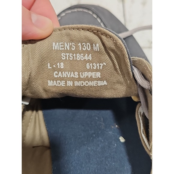 Sperry Mens Sojourn 2-Eye Boat Casual‎ Shoes - Blue - Picture 13 of 13